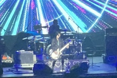 Joan crushing the guitar